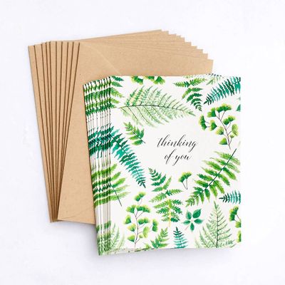 Ferns Thinking of You Card Set