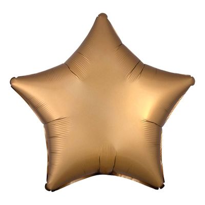 Gold Satin Luxe Star Balloon