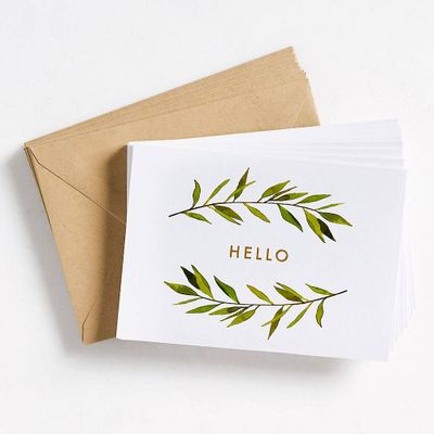 Hello Sprigs Stationery Set