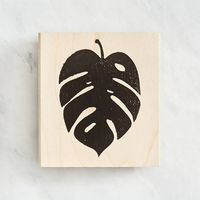 Monstera Leaf Stamp