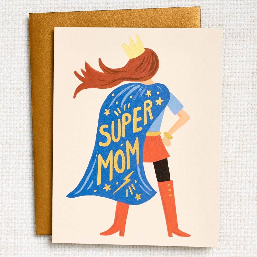 Mother's Day Superhero Card