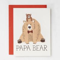 Papa Bear Card