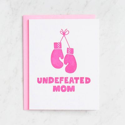 Undefeated Mother's Day Card