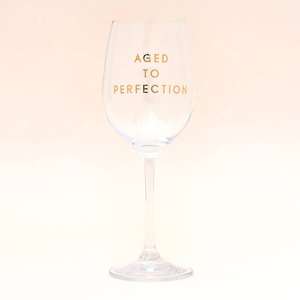 Aged to Perfection Wine Glass