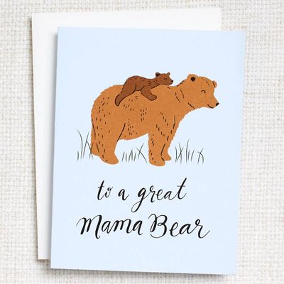 Mama Bear Mother's Day Card