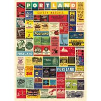 Portland Matchbooks Flat Wrap