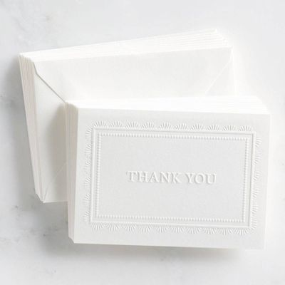 Shell Scallop Thank You Cards