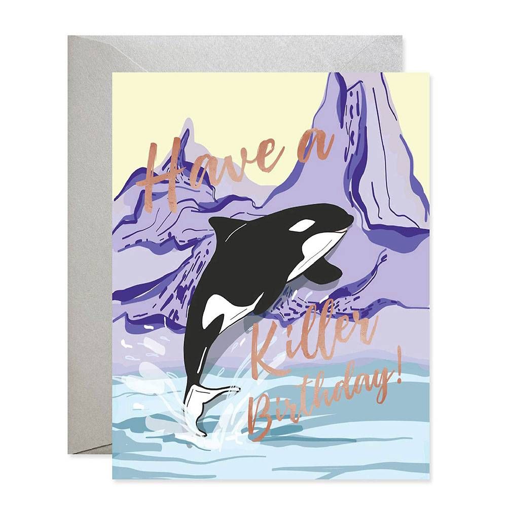 BDAY have a killer birthday whale