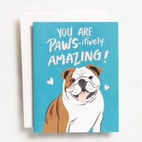 Paws-itively Amazing Valentine Card