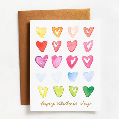 Paper Source Rainbow Valentine Craft Kit