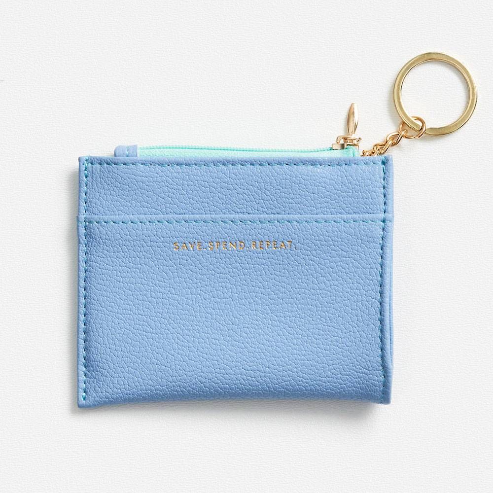 Grey Keyring Card Case