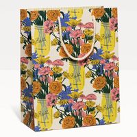 Flower Ball Jar Large Gift Bag