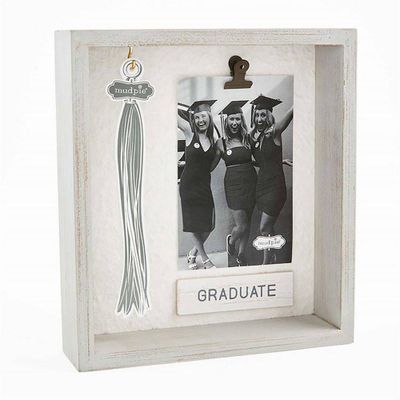 Gray Graduation Shadow Box