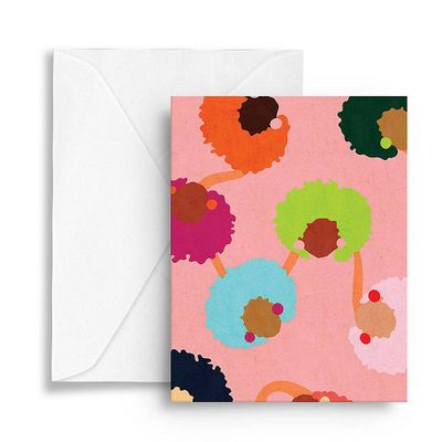 Fro Friends Greeting Card