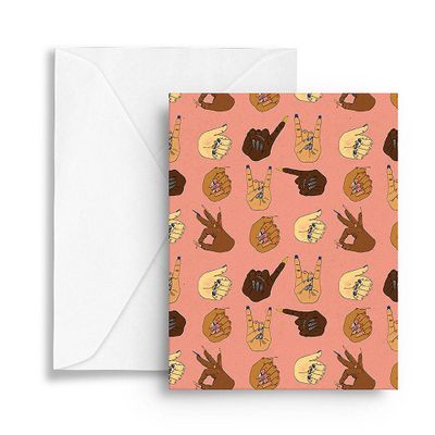 Hands Greeting Card