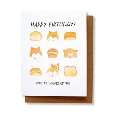 Loaves Of Fun Birthday Card