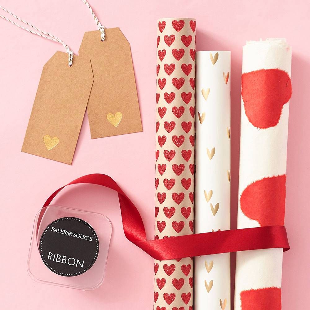 Valentine's Day Wrapping Paper in Valentine's Day Gift Wrap