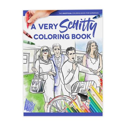 A Very Schitty Coloring Book