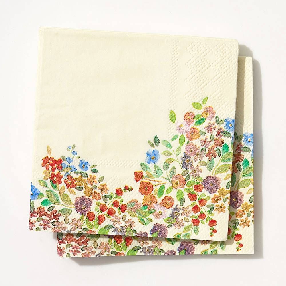 Painted Meadow Cocktail Napkins