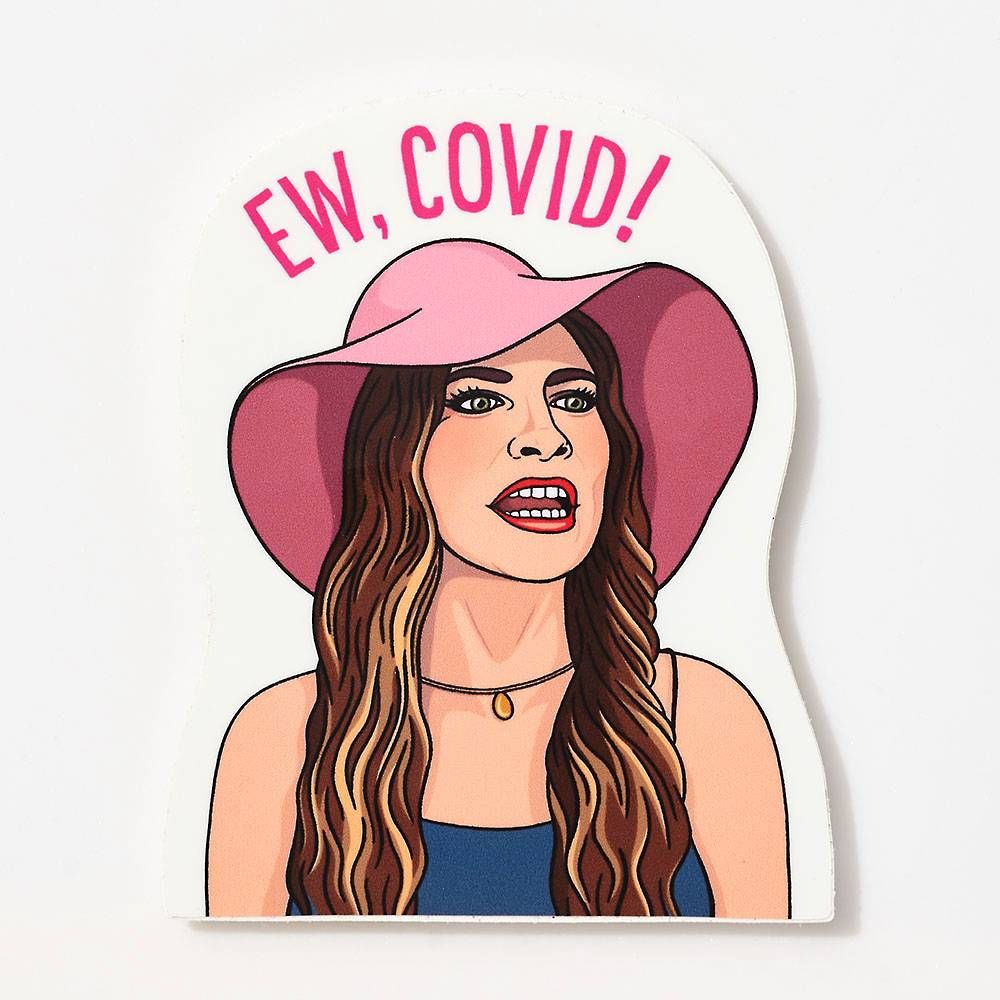 Ew, Covid! Vinyl Sticker