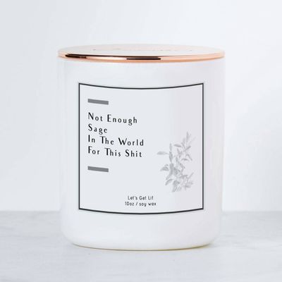 Not Enough Sage Candle