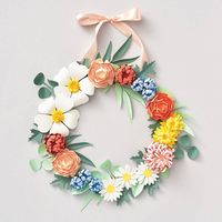 Wildflower Eucalyptus Wreath Kit