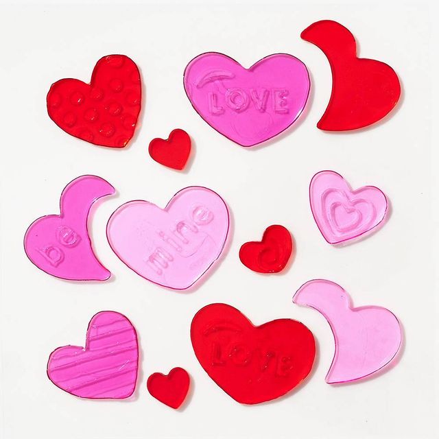 Paper Source Conversation Heart Puffy Stickers