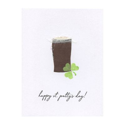Beer & Clover St. Patrick's Day Card