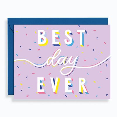 Best Day Ever Birthday Card