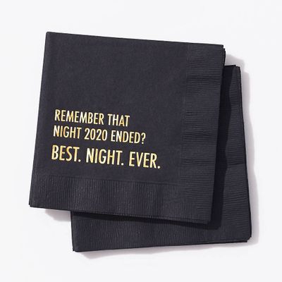 The Night 2020 Ended Napkins