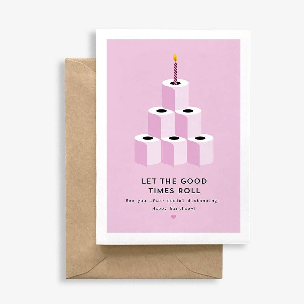 Let The Good Times Roll Birthday Card