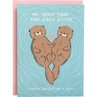 Made For Each Otter Valentine Card