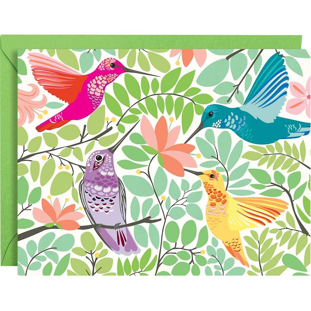 Hummingbirds Stationery Set