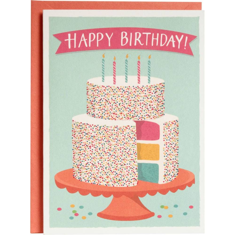 Eat Cake Birthday Card