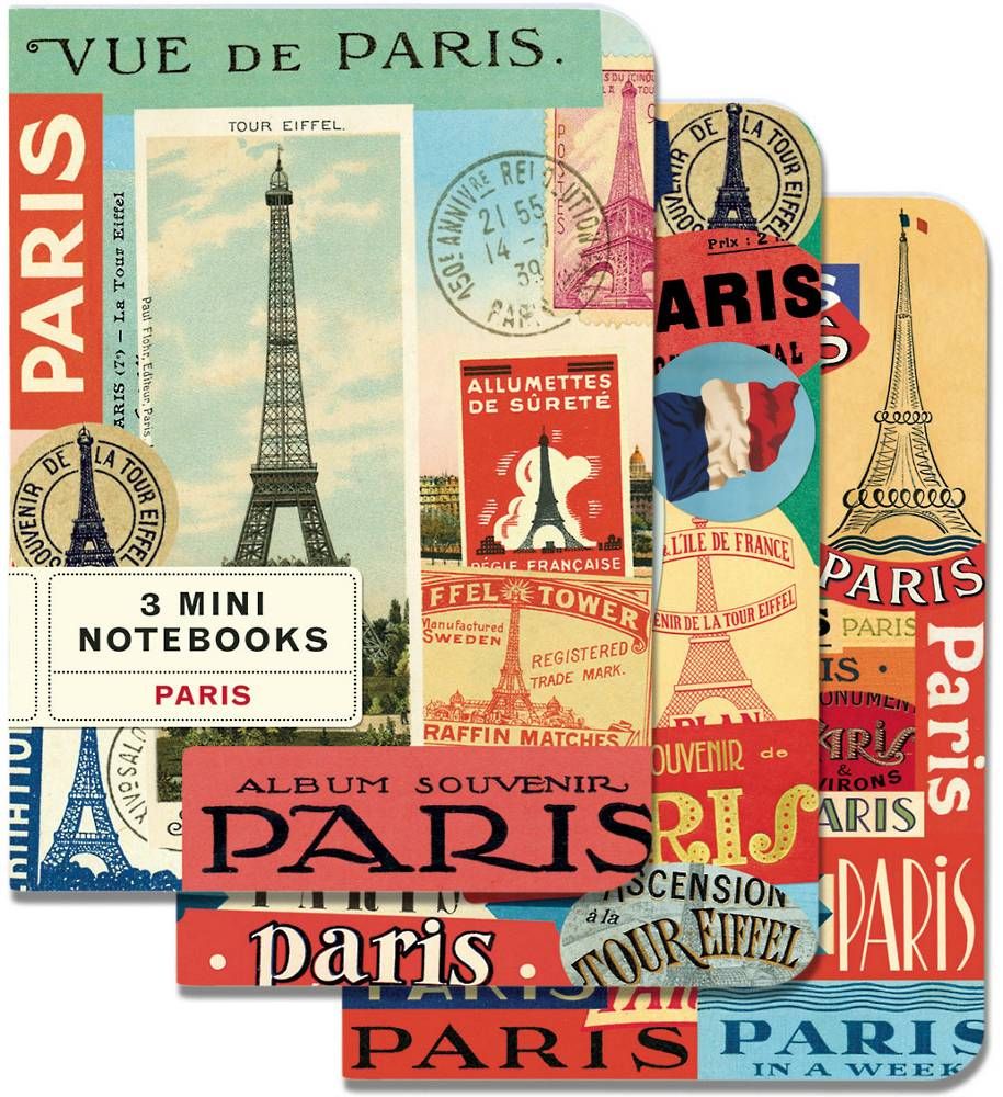 Mini Paris Journals