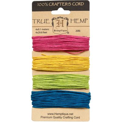 Summer Brights Natural Hemp Cord