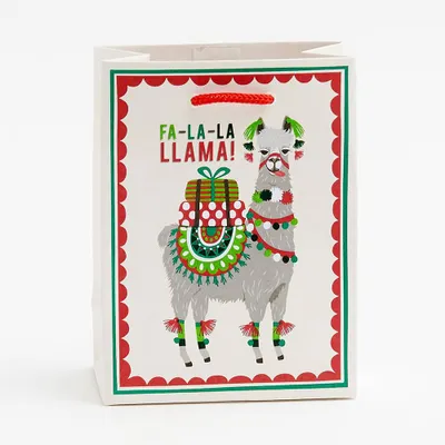 Holiday Llama Small Bag