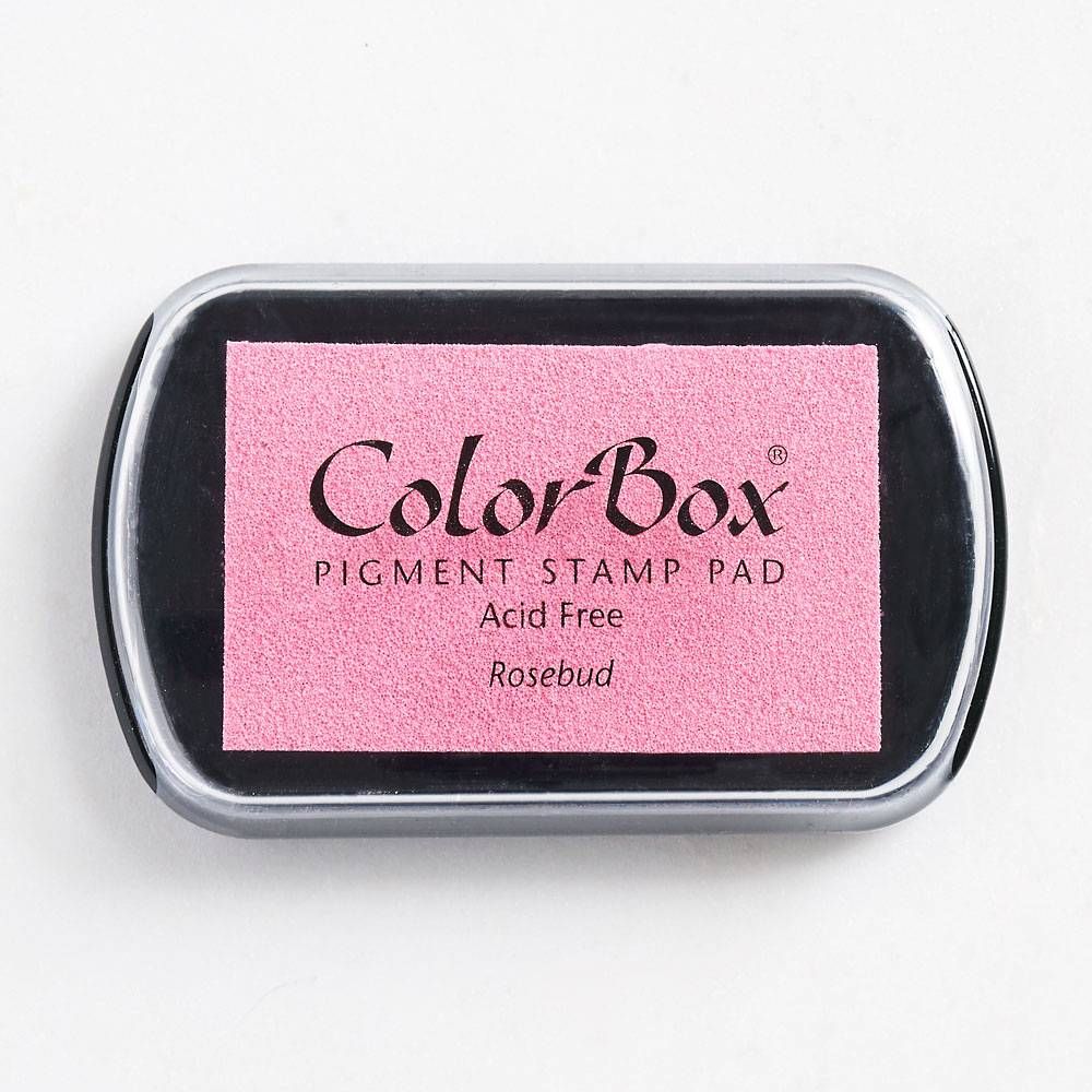 Sweet Pea Colorbox Crafter's Full Size Ink Pad Pink Pigment Ink Fabric Ink  