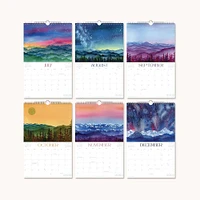 2025 Mountain Watercolor Art Wall Calendar