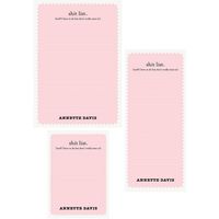 Shit List Mixed Personalized Note Pads