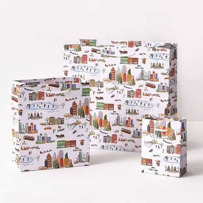 City Christmas Gift Bags