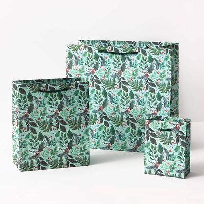 Painterly Botanical Gift Bags