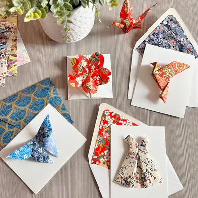 Live Workshop Essentials: Origami Card Making