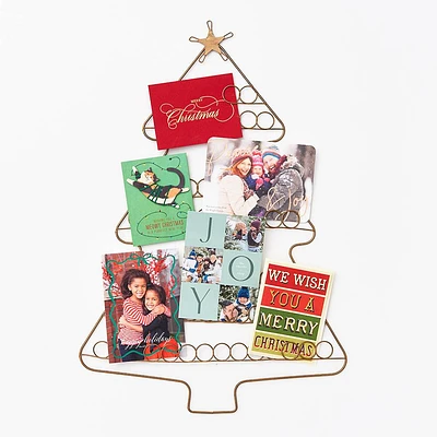 Holiday Tree Greeting Card Holder