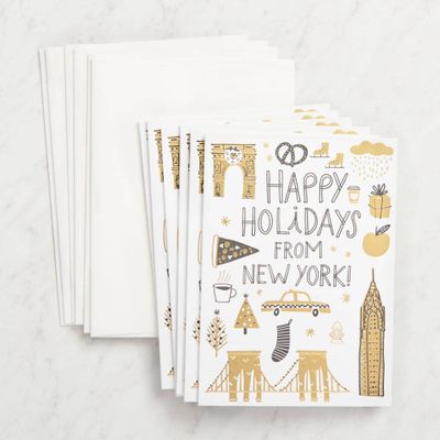 New York Holiday Card Set