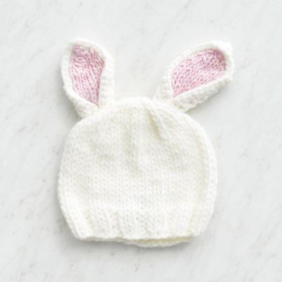 Bunny Knit Baby Hat
