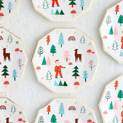 Christmas Icon Plates