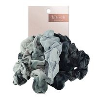 Slate Tie-Dye Scrunchies