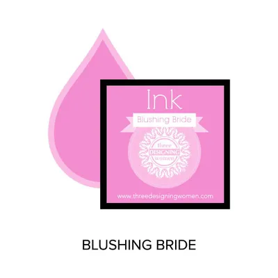 Blushing Bride Replacement Inkpad for Custom Stamps