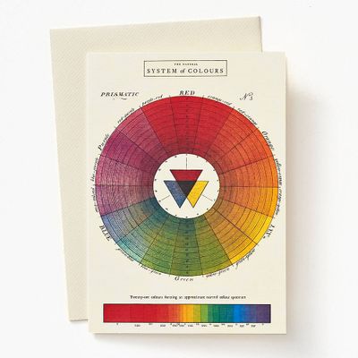 Color Chart Greeting Card